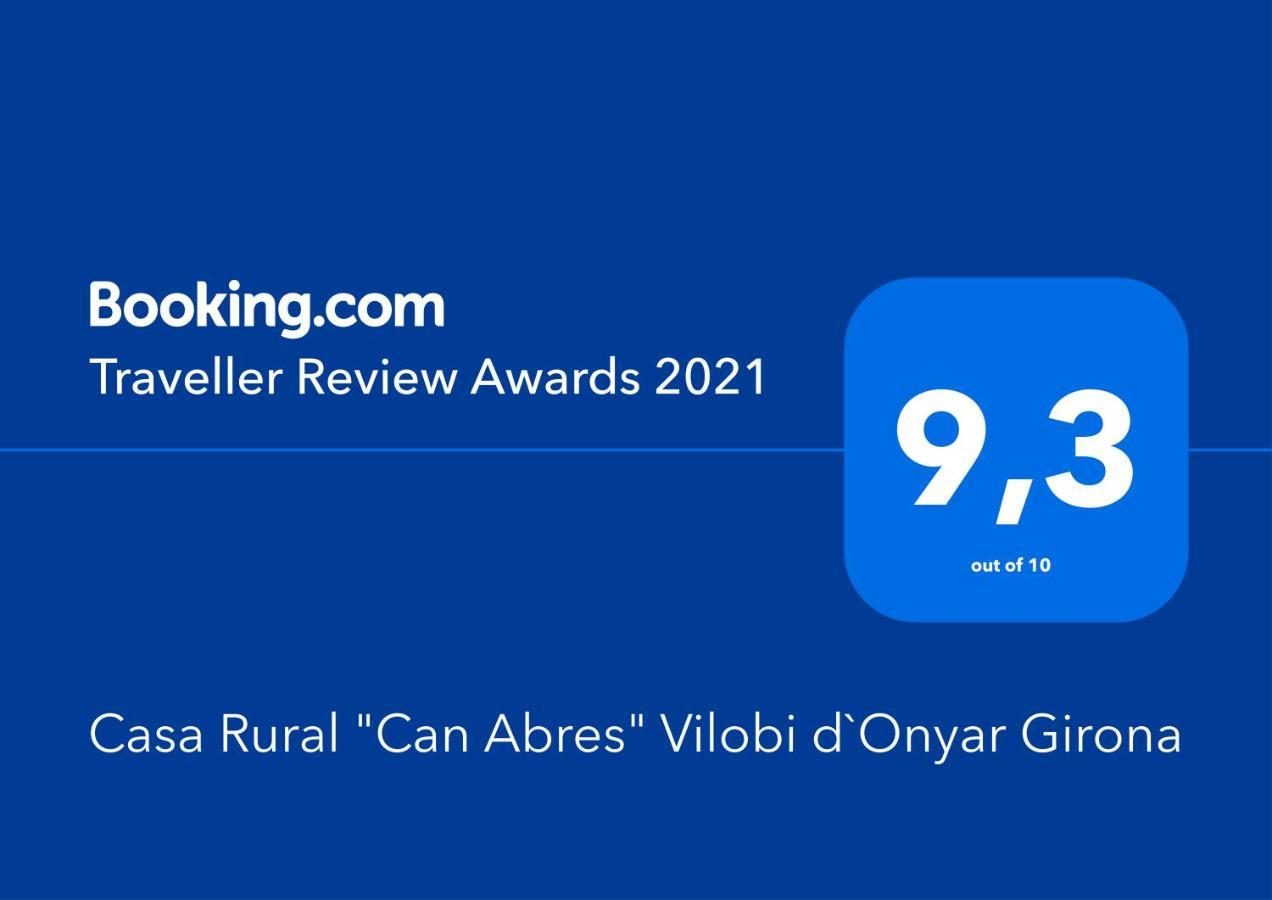 Casa Rural "Can Abres" Vilobi D'Onyar Girona Viloví de Oñar Zewnętrze zdjęcie